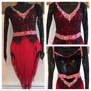 Latin Ballroom Dance Dress